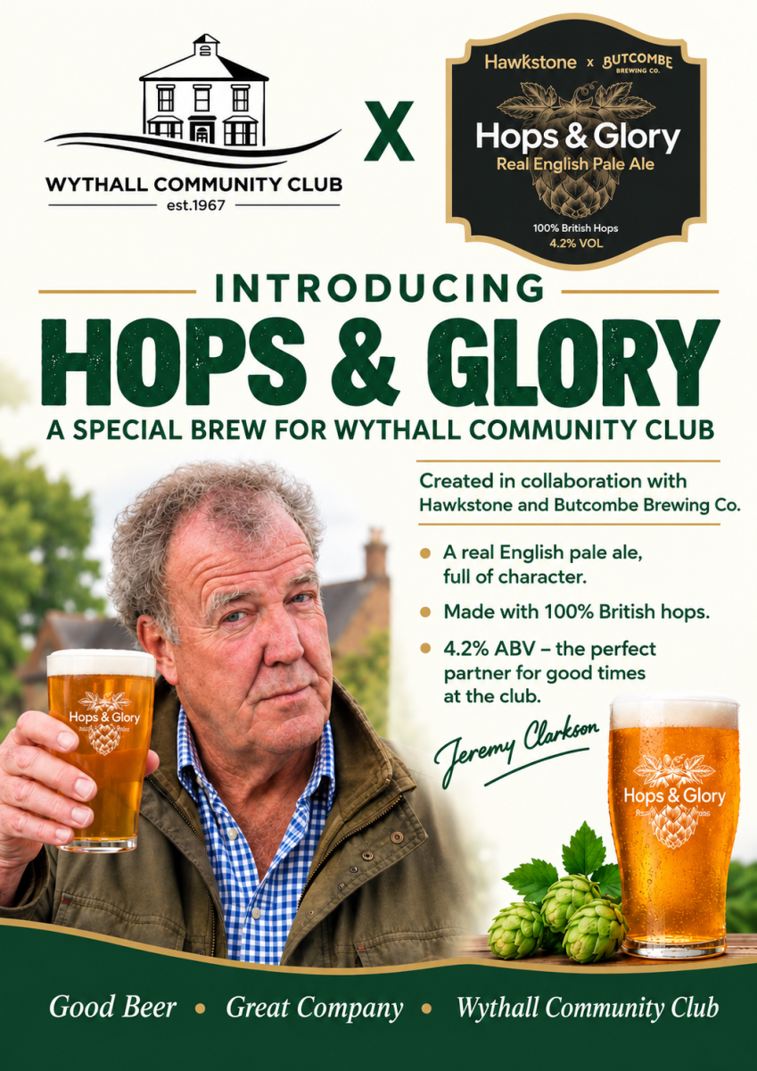 Hops-Glory-Wythall-Collaboration-Poster
