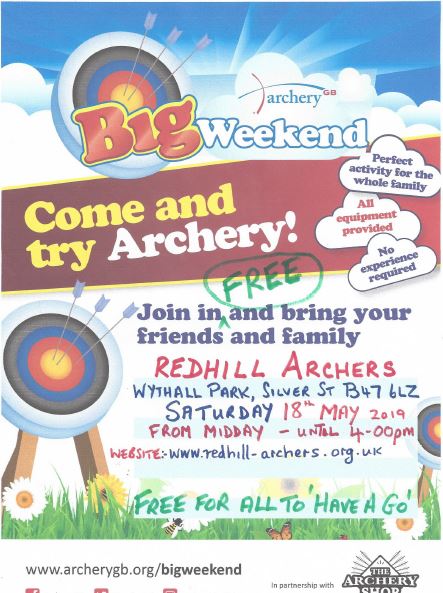 Redhill Archers Big Weekend 2019
