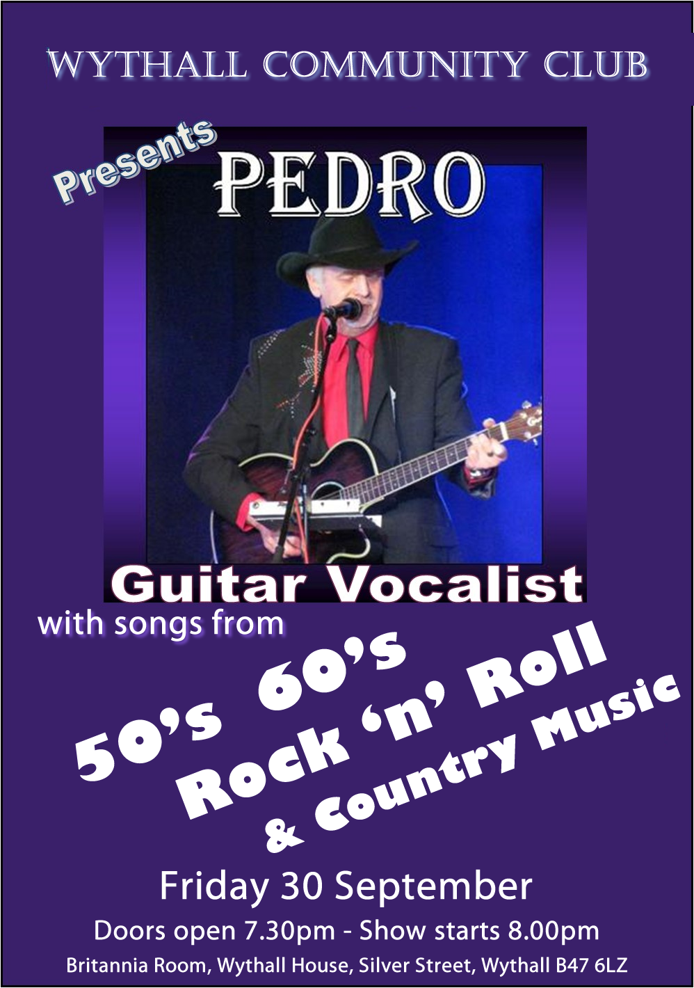 Pedro Guitar Vocalist