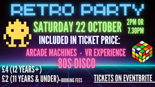 Retro Disco and Games Event