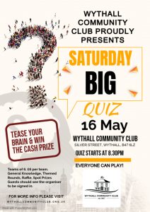 Saturday BIG Quiz - 16 May 2026